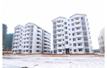 The dormitory building